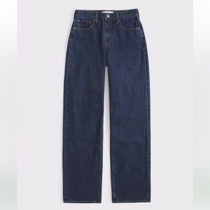 NWOT Curve Love High Rise Loose Jeans Abercrombie